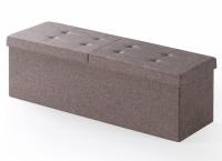 Otto and Ben 45in Storage Ottoman with Smart Lift Top