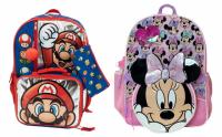 Backpack Licensed Character Kids School Bag