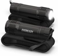 Eveready LED Tactical Flashlights S300 with Holsters 2 Pack