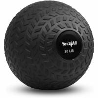 20lb Yes4All Upgraded Fitness Slam Medicine Ball