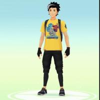 Pokemon Go In-Game Avatar 2023 Yokohama Worlds Digital T-Shirt