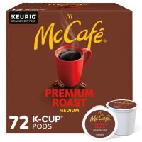 McCafe Premium Medium Roast K-Cup Coffee Pods 72 Pack