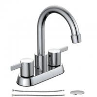 Garrick 4in Centerset 2-Handle Hgh-Arc Bathroom Faucet