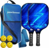 Panel Sound USAPA Approved Fiberglass Pickleball Paddles 2 Sets