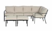 Mainstays Sandhill Outdoor Patio Sectional Set