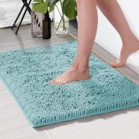 Thick Bath Mat with Non-Slip Rubber Backing by Deconovo