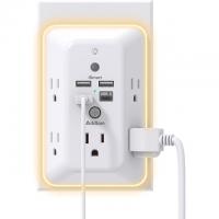 Addtam Multi Plug Outlet Extender Surge Protector