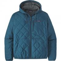 Patagonia Mens Diamond Quilted Insulated Bomber Hooded Jacket