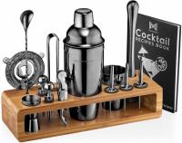 Mixology Bartender Kit 23-Piece Bar Cocktail Shaker Set