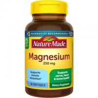 Nature Made Magnesium 250mg Softgels Dietary Supplements 2 Pack