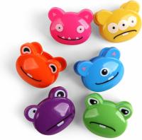 Kikkerland Monsters Bag Clips Set 6 Pack