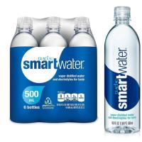 Smartwater Vapor Distilled Premium Water Bottles 6-Pack