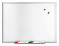 Tru Red Magnetic Steel Dry Erase Board