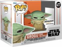 Funko Pop Star Wars Grogu Using The Force Bobblehead