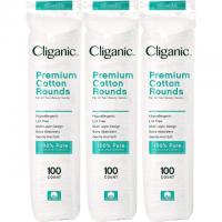 Cliganic Premium Cotton Rounds 300-Count