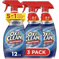 OxiClean Max Force Laundry Stain Remover Spray 3 Pack