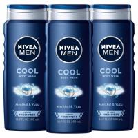 Nivea Men Body Wash Icy Menthol 3-Pack