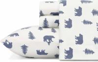 Eddie Bauer King Sheets Cotton Flannel Bedding Set