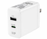 Monoprice 2-Port 30W USB-C/USB-A Wall Charger