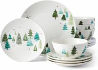 Lenox 893565 Balsam Lane 12-Piece Dinnerware Set