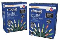 Sylvania Stay-lit Platinum Color Changing LED Lights 4 Pack