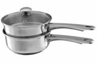 Classic Cuisine 1.5 Qt. Stainless Steel Double Boiler Saucepan