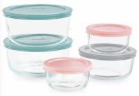 Pyrex Simply Store 10-piece Glass Storage Set