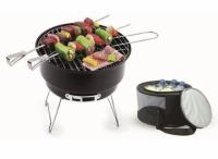 Ozark Trail 10in Portable Camping Charcoal Grill with Cooler Bag