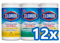 Clorox Disinfecting Wipes Value 12 Pack