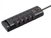 Monoprice 10 Outlet Rotating Power Strip Surge Protector