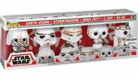 Funko Pop Star Wars Holiday Snowman Vinyl Bobbleheads Set