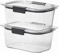 Rubbermaid Brilliance Food Storage Containers with Lids 2 Set