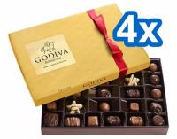 Godiva Premium Chocolate Variety Assorted Chocolates 4 Pack