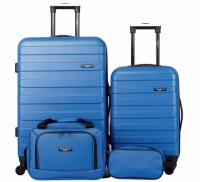 Travelers Club Austin 4 Piece Hardside Luggage Set