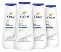 Dove Deep Moisture Body Wash 4 Pack