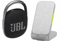 JBL Clip 4 Mini Bluetooth Speaker with Charging Stand