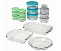 Anchor Hocking Glass Food Storage Containers and Baking Dishes