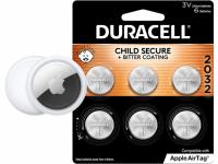 Apple Airtag Duracell CR2032 3V Lithium Coin Batteries 6 Pack