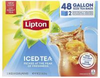 Lipton Iced Tea Bags 48 Gallon Size Tea Bags