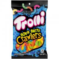 Trolli Sour Brite Crawlers Candy Gummy Worms