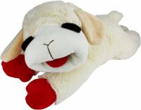 Multipet Officially Licensed Lamb Chop Jumbo White Plush Dog Toy