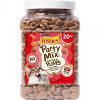 Purina Friskies Natural Cat Treats Party Mix Natural Yums