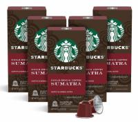 Nespresso Pods Starbucks Sumatra Dark Roast Capsules 50 Pack