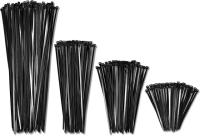 Black Cable Zip Ties Assortment 400 Pack