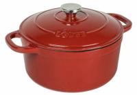 Lodge Cast Iron 5.5Qt Enameled Dutch Oven