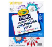 Crayola Project Premium Construction Paper 50 Pack