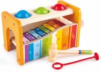 Hape Pound and Tap Bench with Slide Out Xylophone