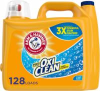 Arm Hammer Plus OxiClean Fresh Scent Liquid Laundry Detergent 166oz