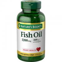 Natures Bounty Fish Oil Softgels 1200mg 200 Pack