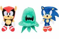 Sonic The Hedgehog 9in Plush Classic Collectible Sonic 3 Pack